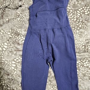 one piece work out jumpsuit